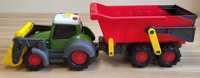 DICKIE ABC Happy Fendt traktor z przyczepą 65 cm dla dzieci