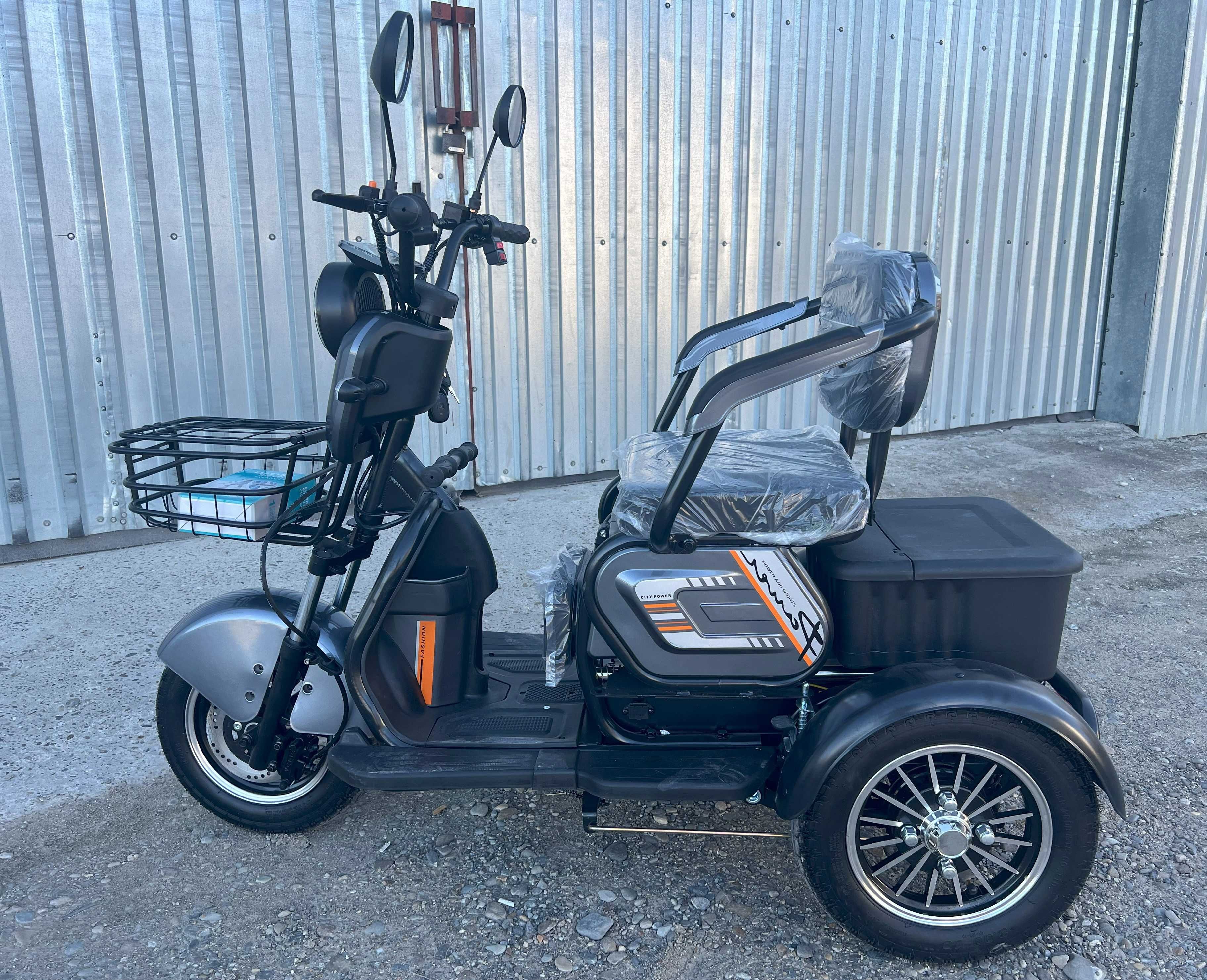 Електричний трицикл Forsage Moto Х3 1000W (60V25A)