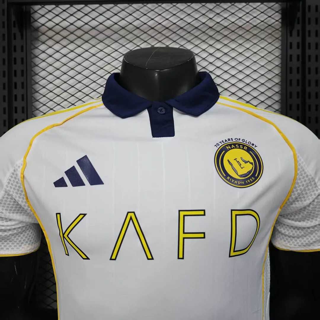 Camisola Alternativa Al Nassr 25/26 todos os tamanhos