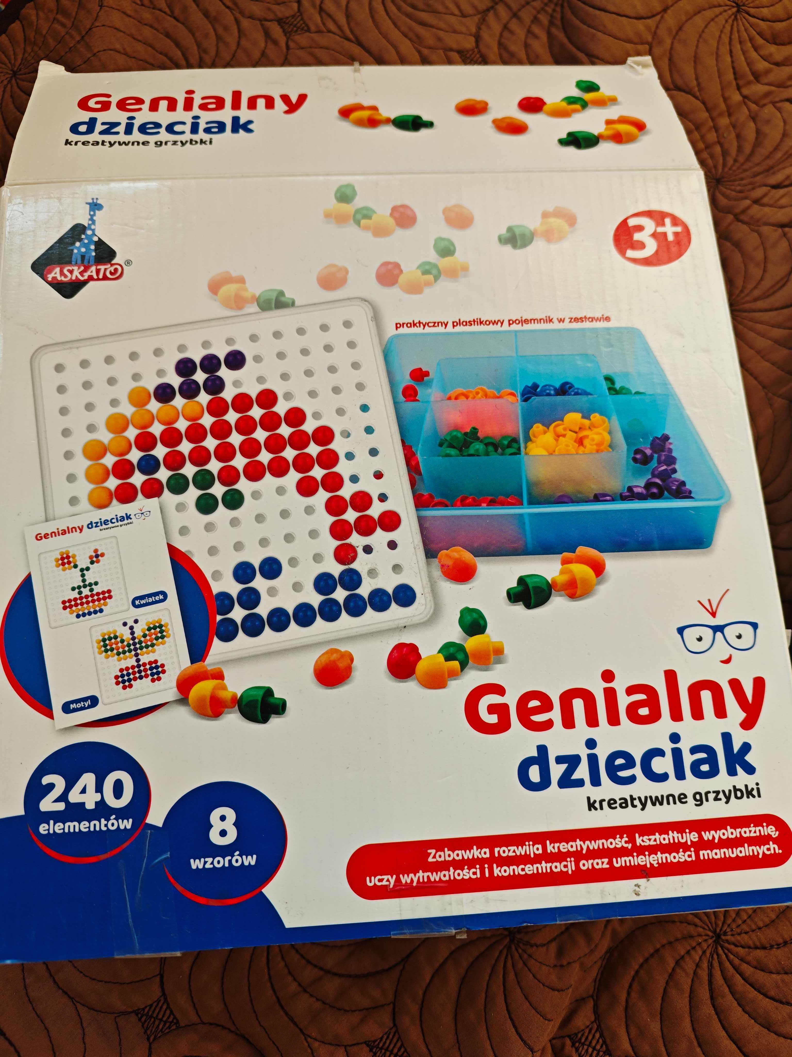 Gra Genialny Dzieciak Kreatywne Grzybki