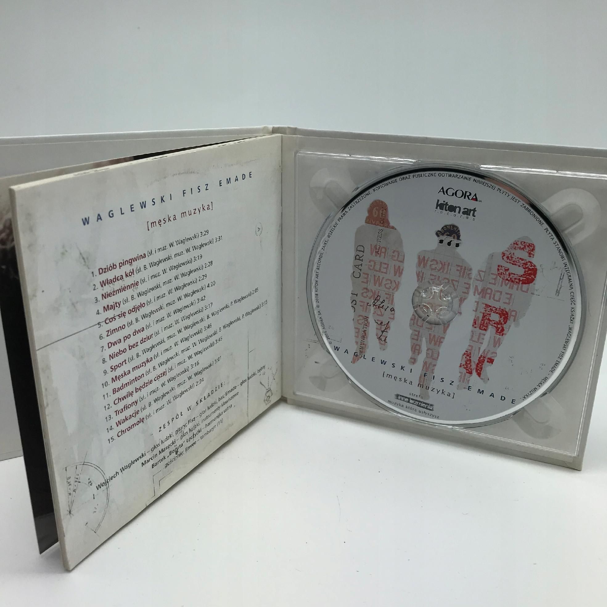 cd - emade fisz, wojciech waglewski - męska muzyka