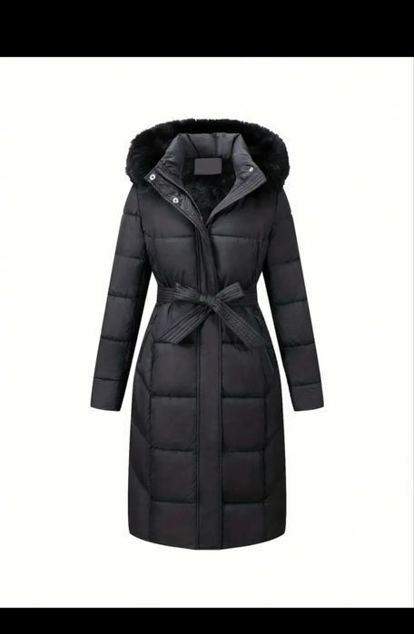 Пуховик пальто пуф-пальто куртка на жінку р.XL