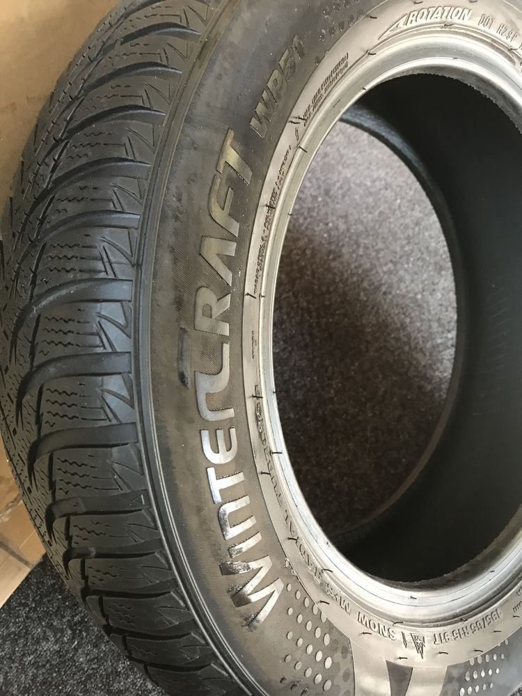 1 szt.opona zimowa 17r.5 mm 195/65R15 Kumho WinterCraft WP51