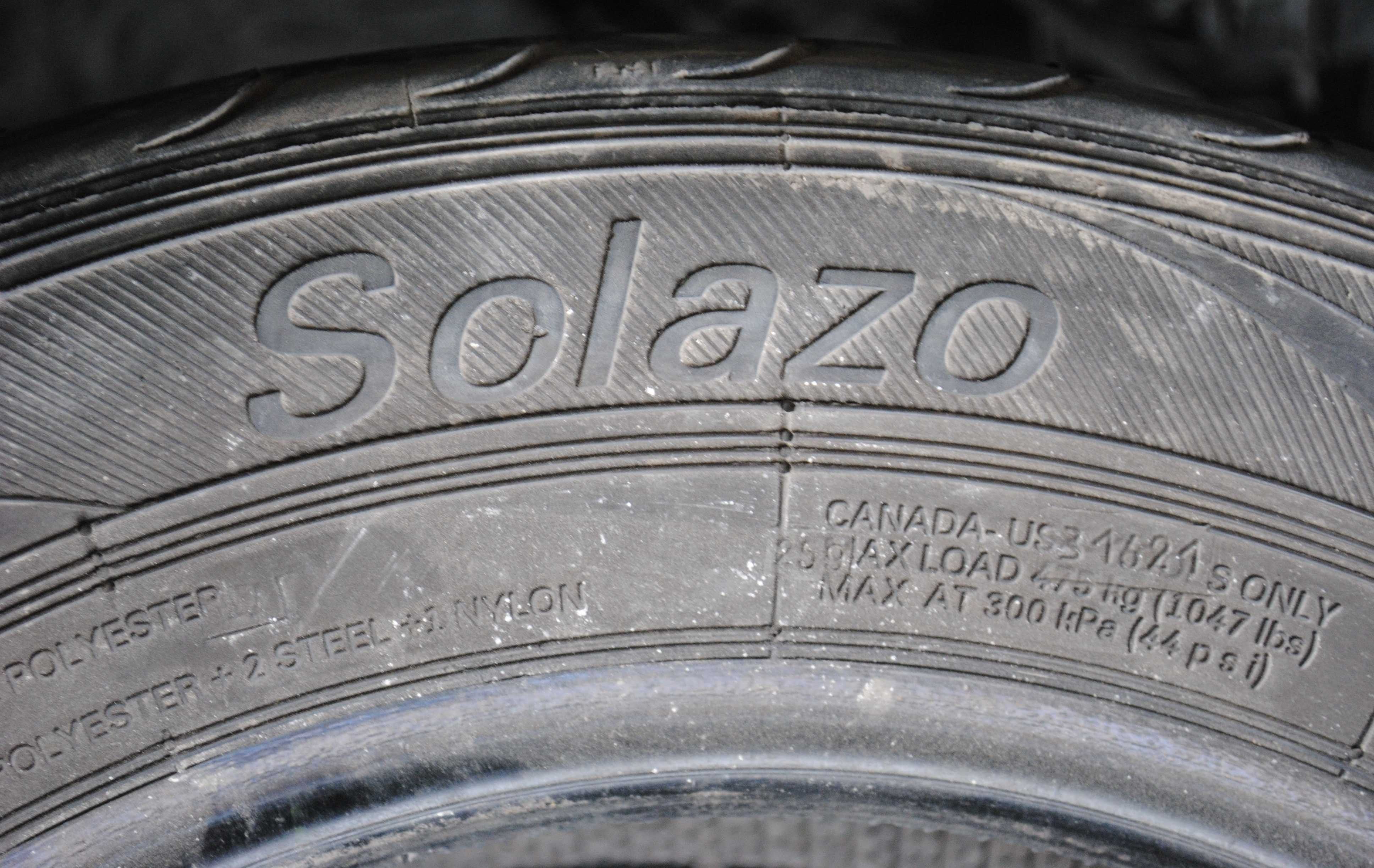 Літні шини R14 175/65 Premiorri Solazo 2017рік 4мм без порізів і латок