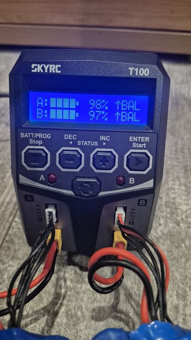 Baterie do łódki zanetowej 3s6p 12.6v 30Ah (60Ah) plus ładowarka