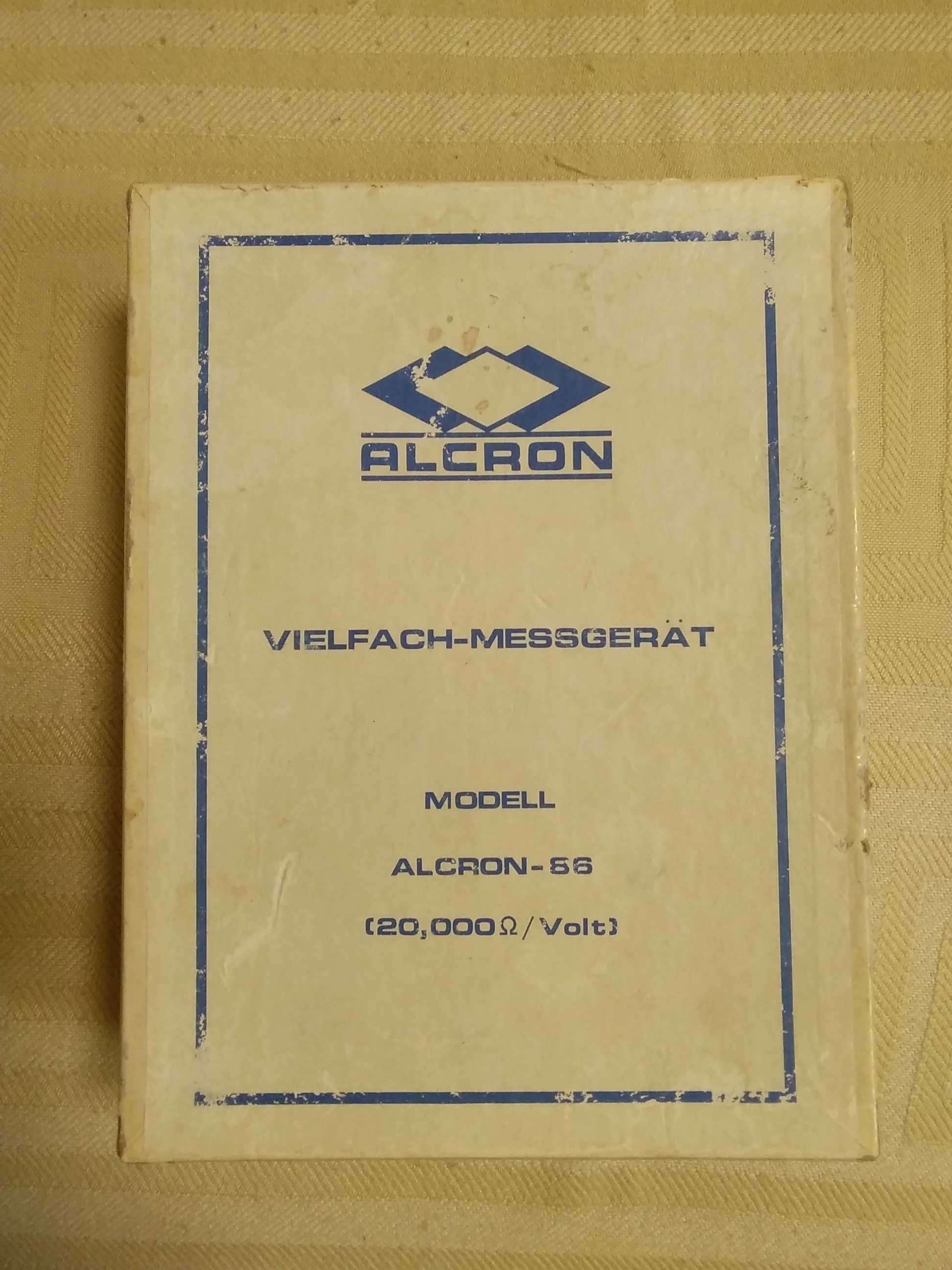 Тестер Alcron-86 (Made in Japan) механічний стрілочний мультиметр