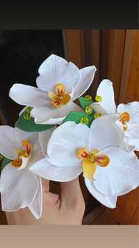 Шпильки для волос орхидея