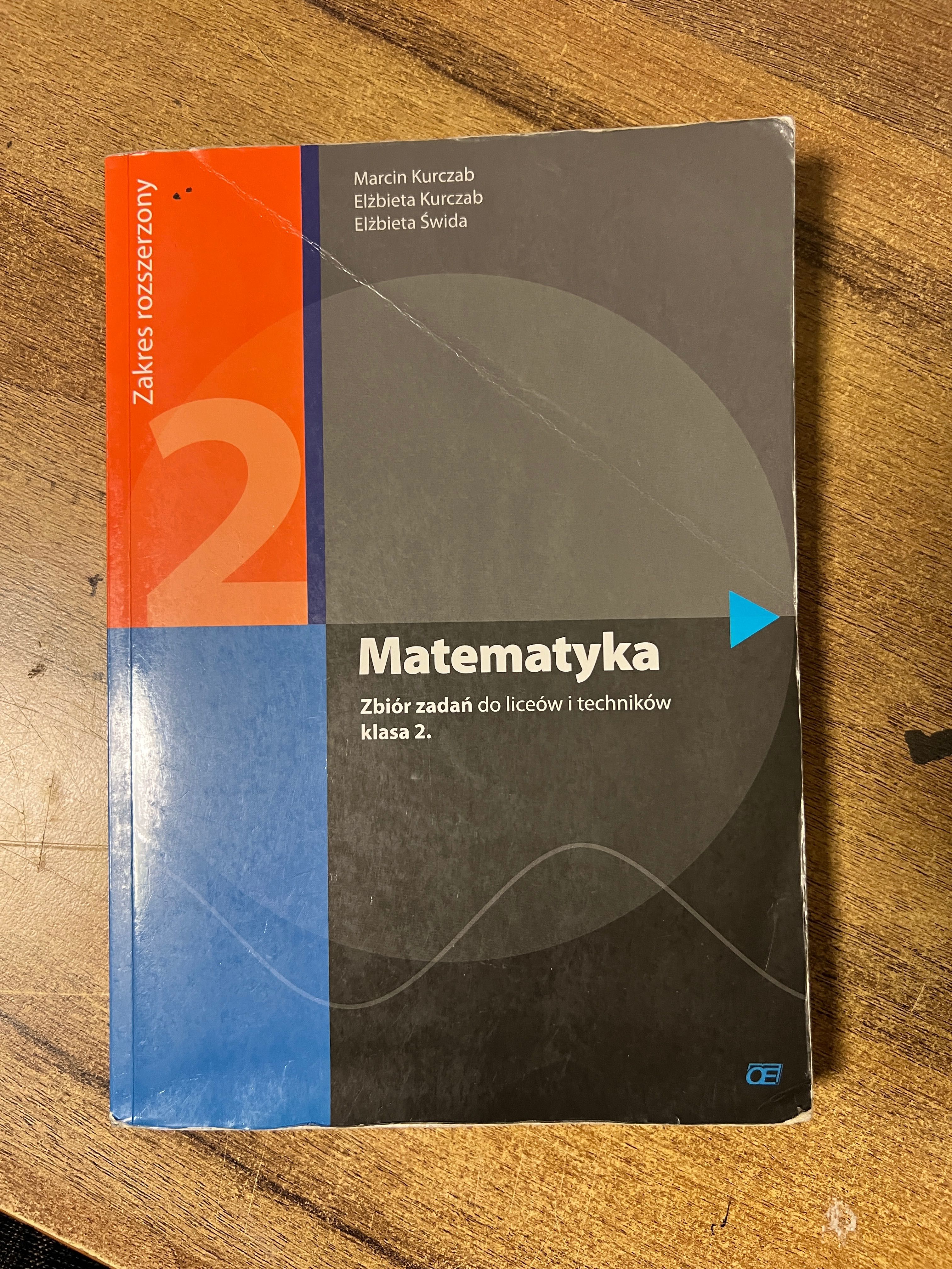 Matematyka podręcznik i zbiór dla liceum i technikum zadań kl.2 kpl.