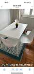 Mesa branca Ikea 125x74