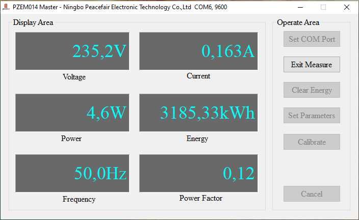 Прошивка для керування лічильником PZEM-004T esp8266 WiFi