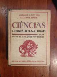 António Matoso e Álvaro Ataíde - Ciências Geográficas Naturais