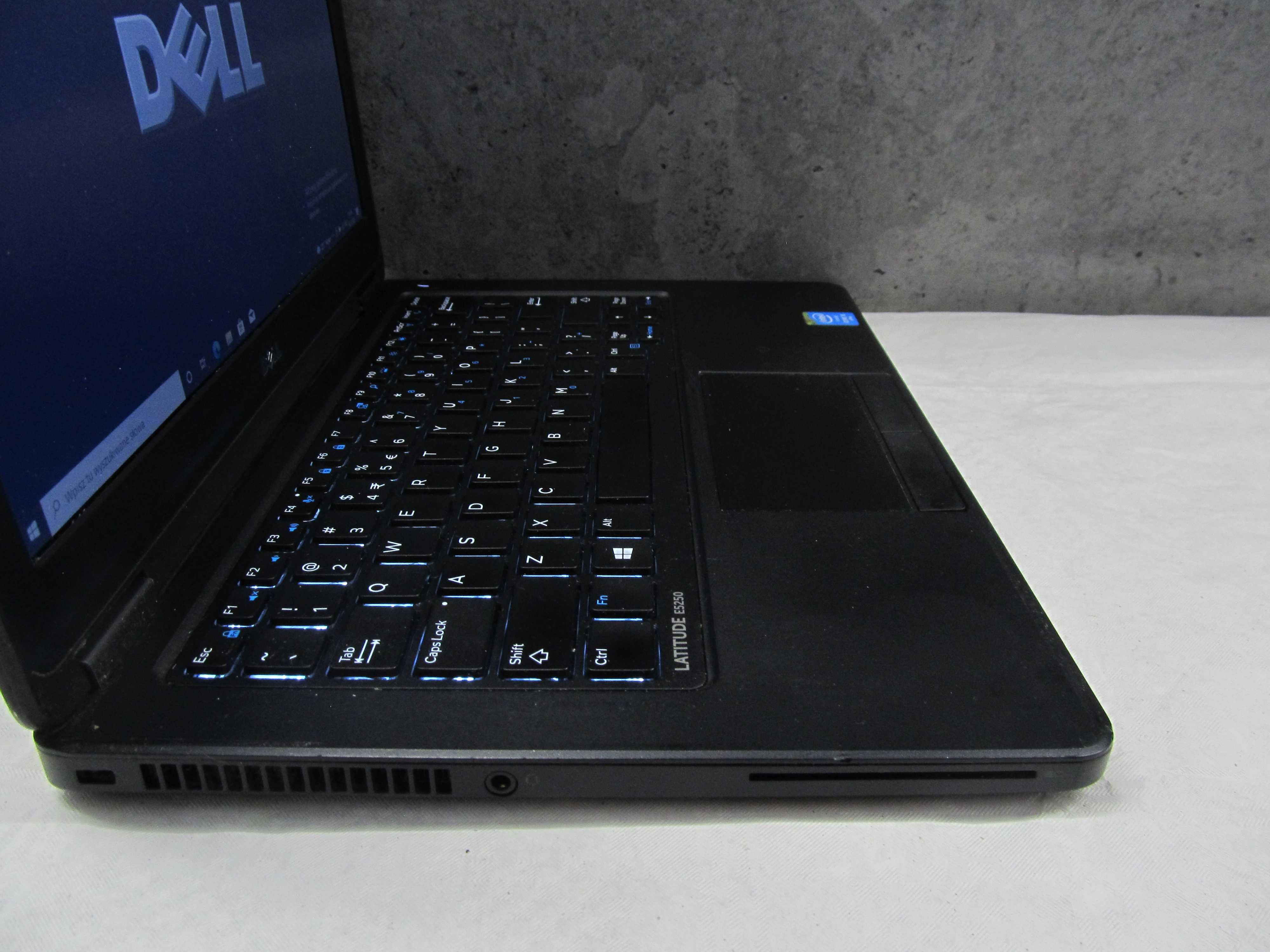 PROMOCJA Dell E5250 i5 5300U 8GB Dysk 128SD Laptop do Pracy Latitude