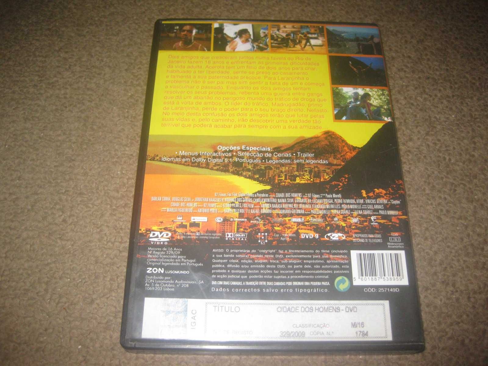 DVD "Cidade dos Homens" com Darlan Cunha