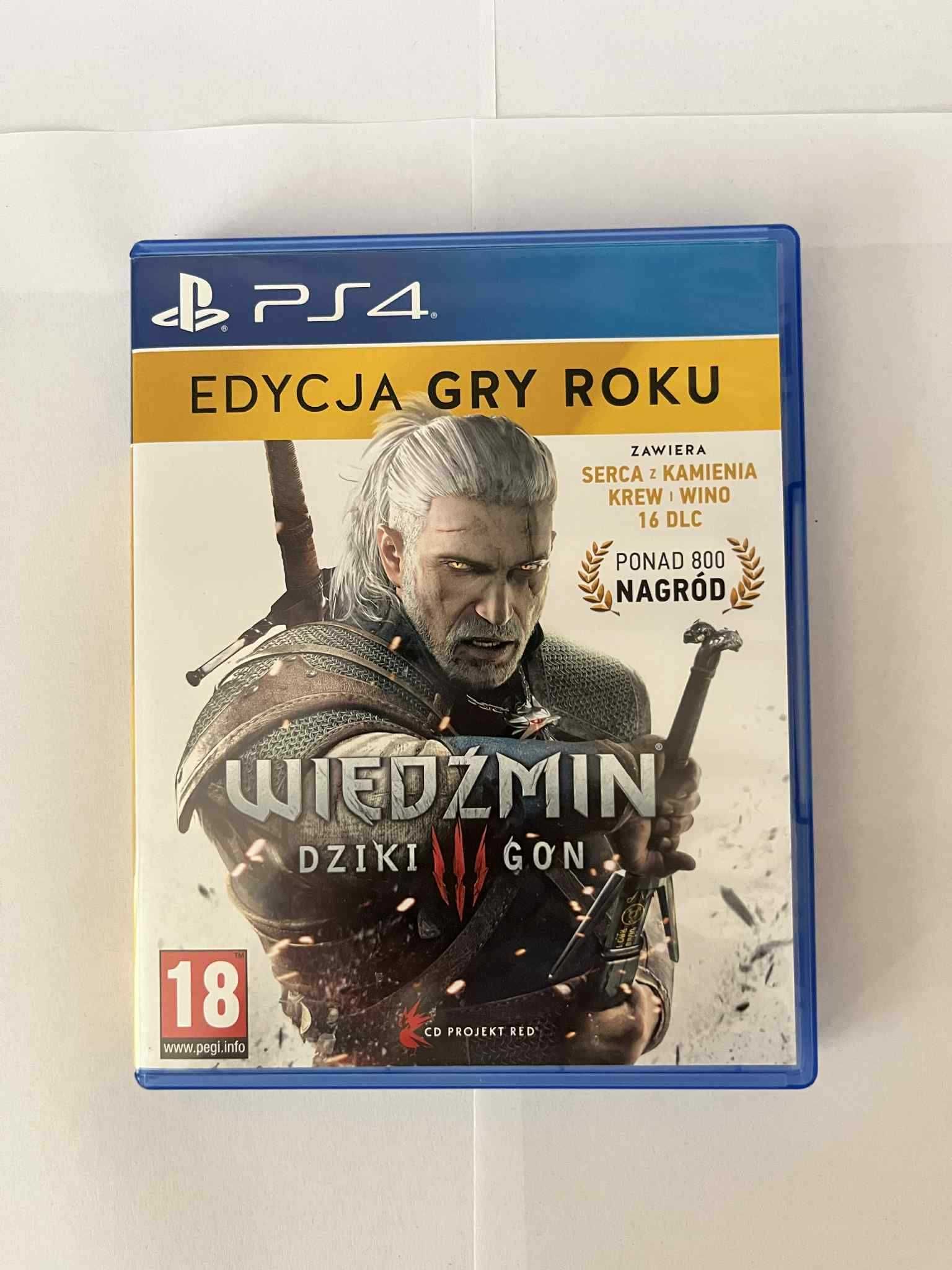 Wiedźmin 3 dziki gon PlayStation 4