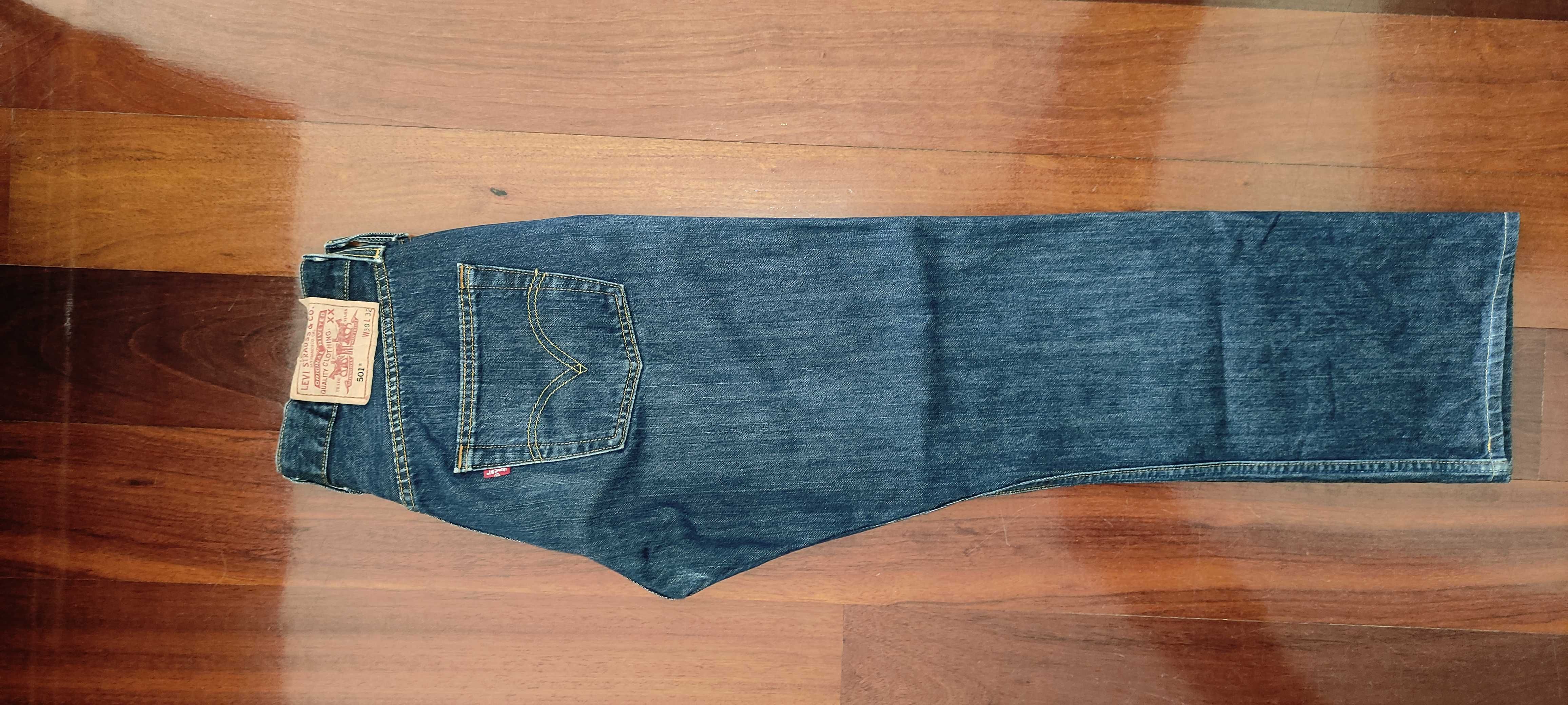 Caças ganga 501 Levi's Strauss