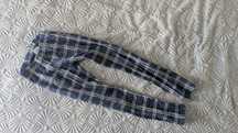 Legginsy 134 8-9 w kratkę