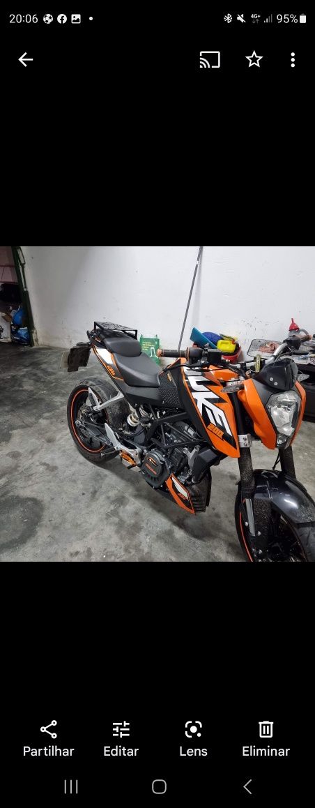 Vendo escape arow para ktm duke 390