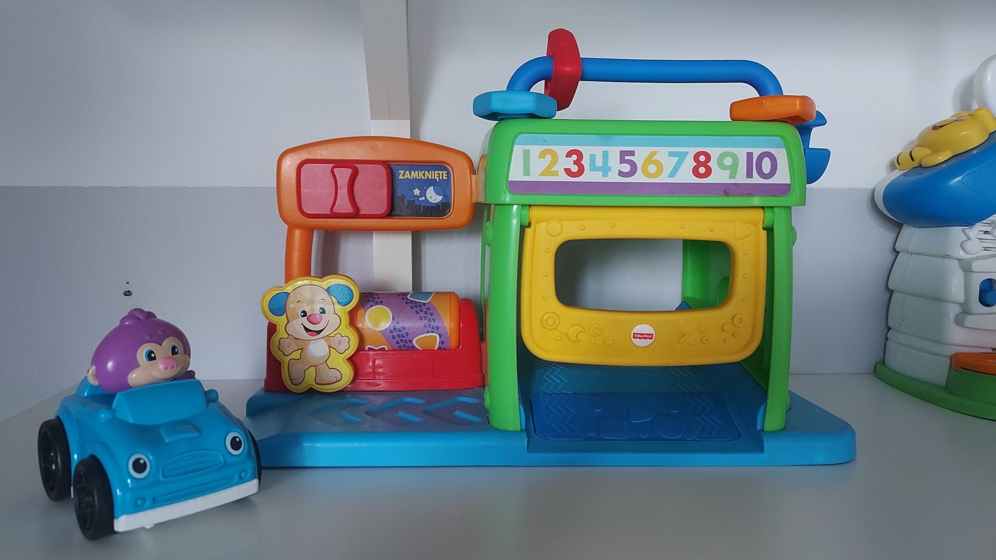 Fisher Price Warsztacik Szczeniaczka Polski DHN26 warsztat samochodowy