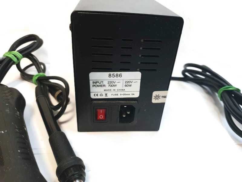 Stacja lutownicza Techrebal 2w1 8586 HOT AIR spawarka