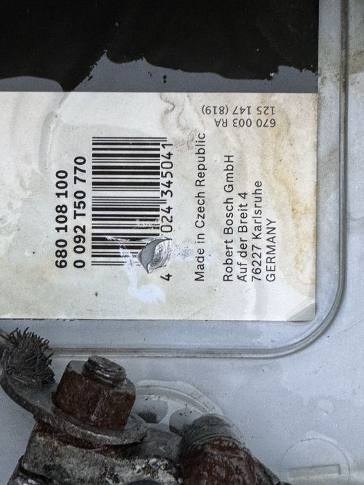 Акб Bosch 180a/ч в хорошем состоянии.