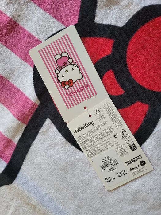 Ręcznik Hello Kitty primark ręcznik plażowy kąpielowy