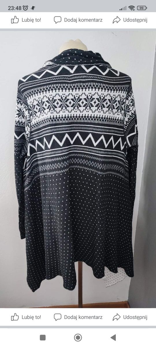 Sweter/narzutka sweterkowa, 20zł, Medicine, rozm. M, pasuje do xl,