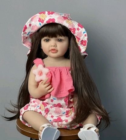 Кукла - Реборн. BZDOOL 55см. Мягкая силиконовая кукла.