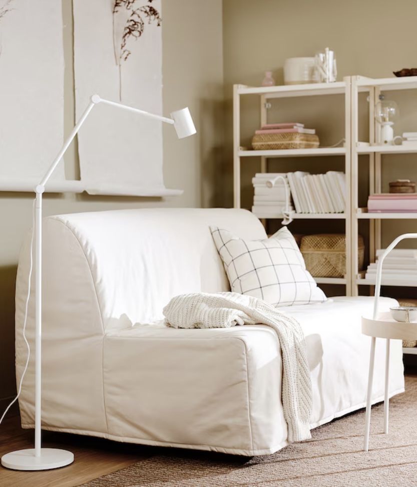 Sofa 2-osobowa rozkładana IKEA LYCKSELE LOVAS (materac+pokrycie GRATIS