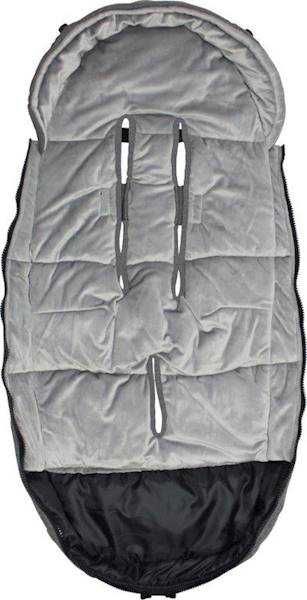 ŚPIWOREK do wózka SANEK na JESIEŃ zimę DOOKY 6-36m Knitted Star grey