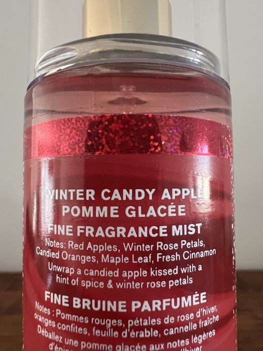 Winter Candy Apple: nowa mgiełka do ciała duża 236ml Bath & Body Works