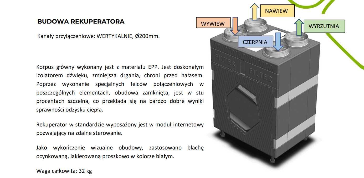 Rekuperator Air Expert 400 V Classic