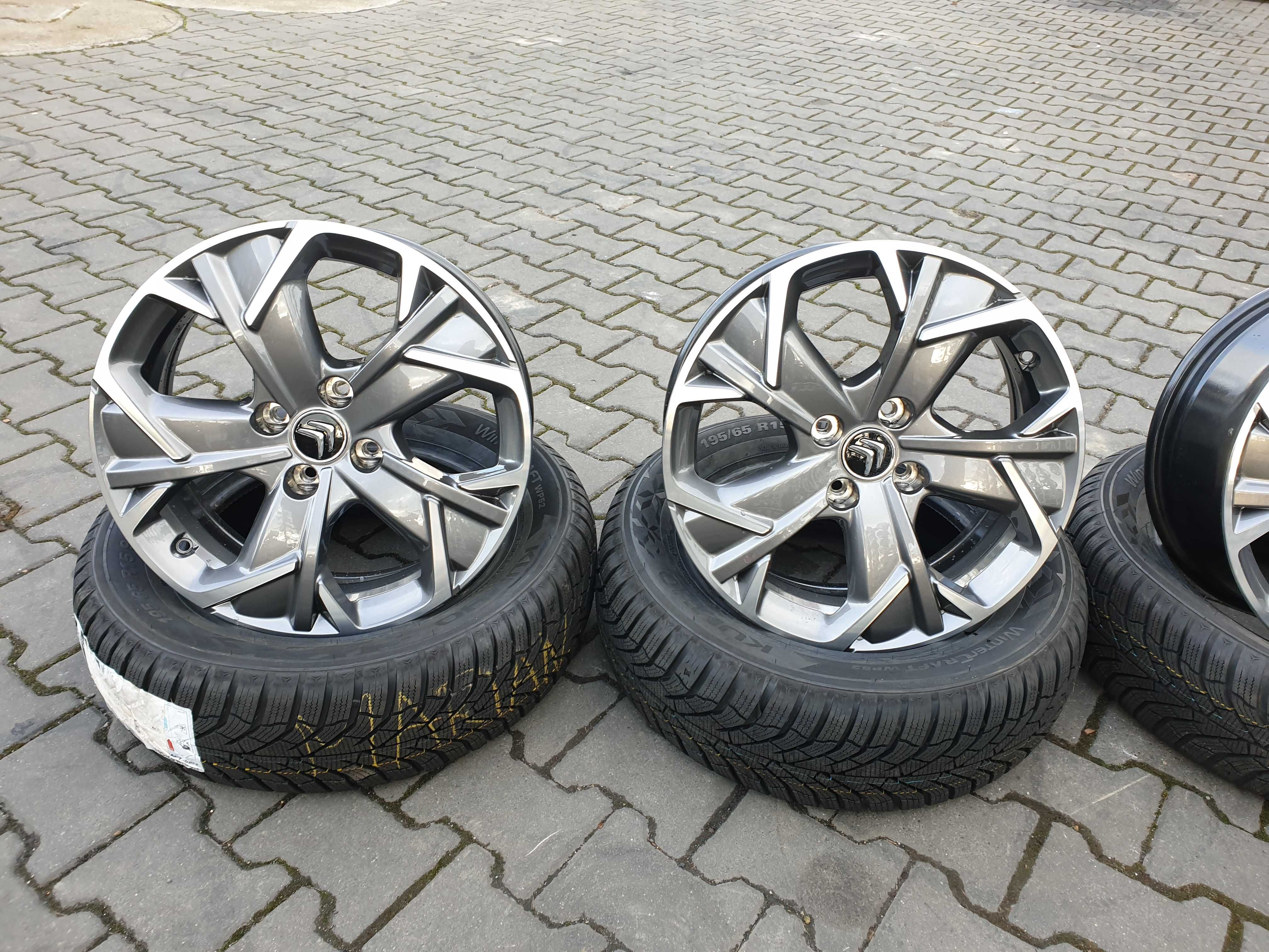 Felgi aluminiowe Citroen 17" 4x108 6,5j et32 Peugeot itp.