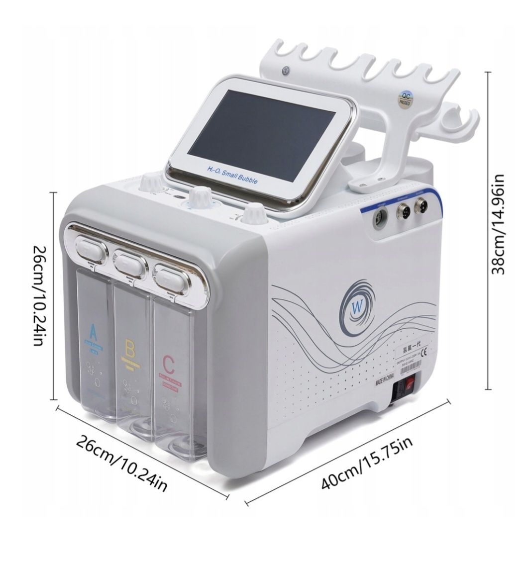 Oczyszczanie Wodorowe Peeling Ultradźwięk RF 20205