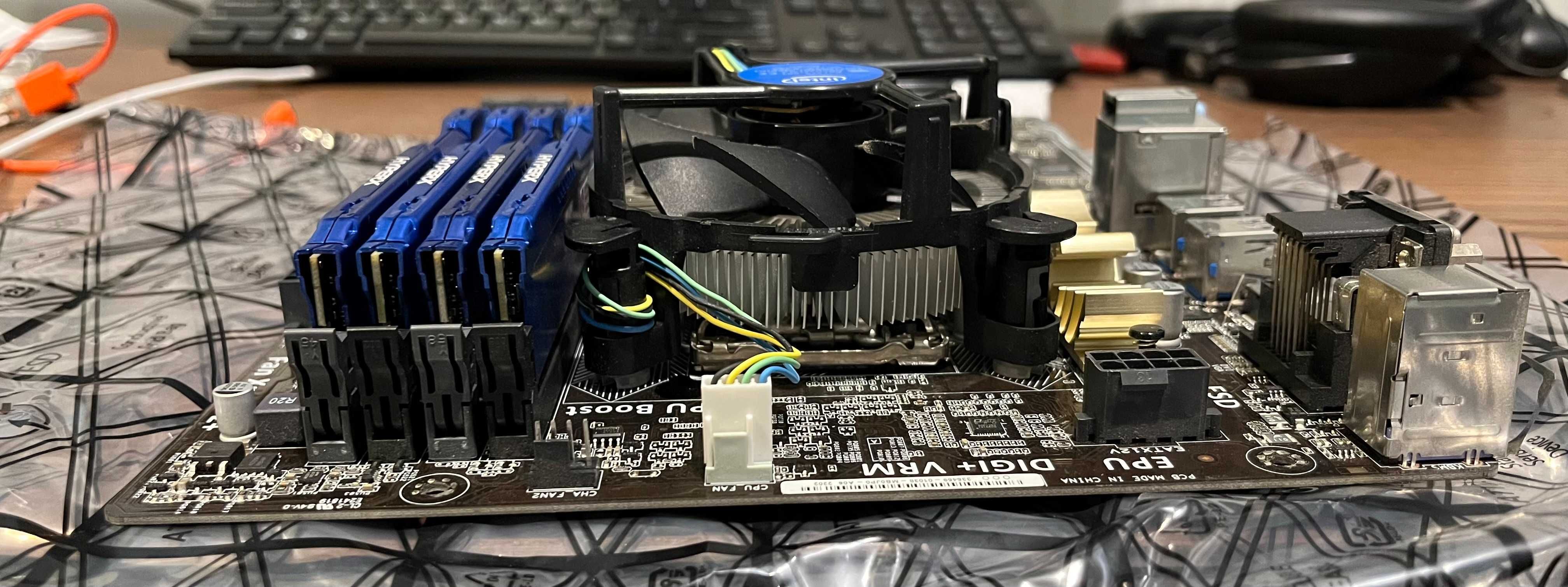 Intel Core i5-4590 3.3GHz / Asus Z97-P / HyperX DDR3 16GB 1600 CL10