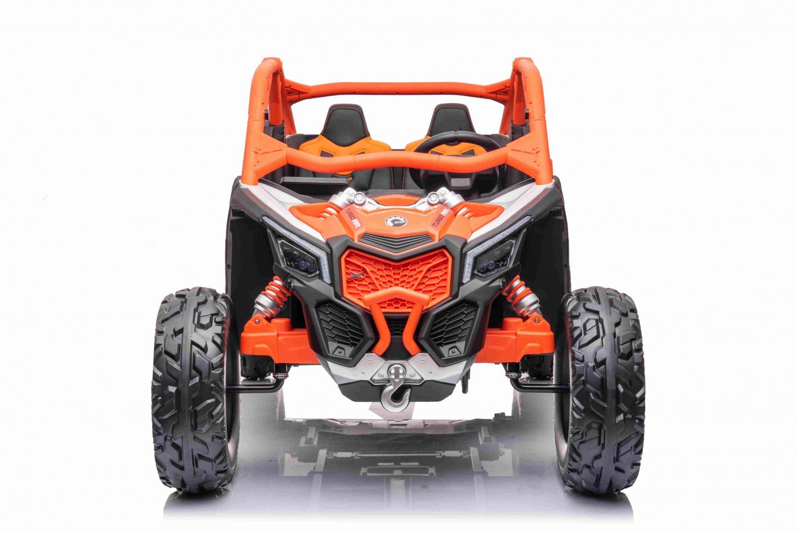 24v 4x200w Auto na akumulator Buggy Maverick Turbo RR Pomarańczowy