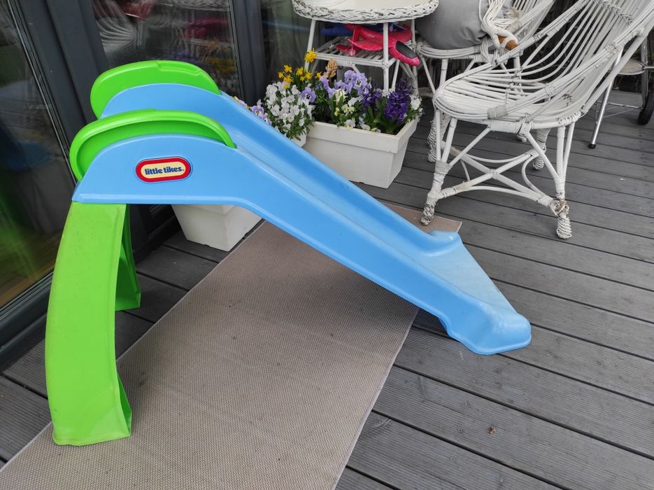 Little tikes moja pierwsza zjeżdżalnia, ślizg 95 cm, niebieska