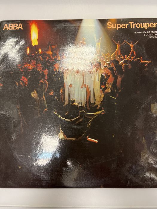 Abba super trouper płyta winylowa 1980 pepita-polar wersja węgierska