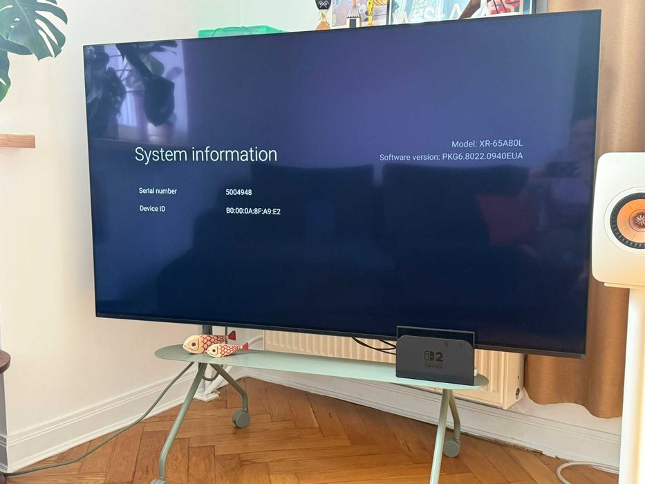 Sony Oled 65A80L