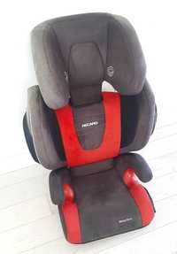 Fotelik Recaro Monza Nova 15-36 kg/ 3-12 lat czerwono-czarny