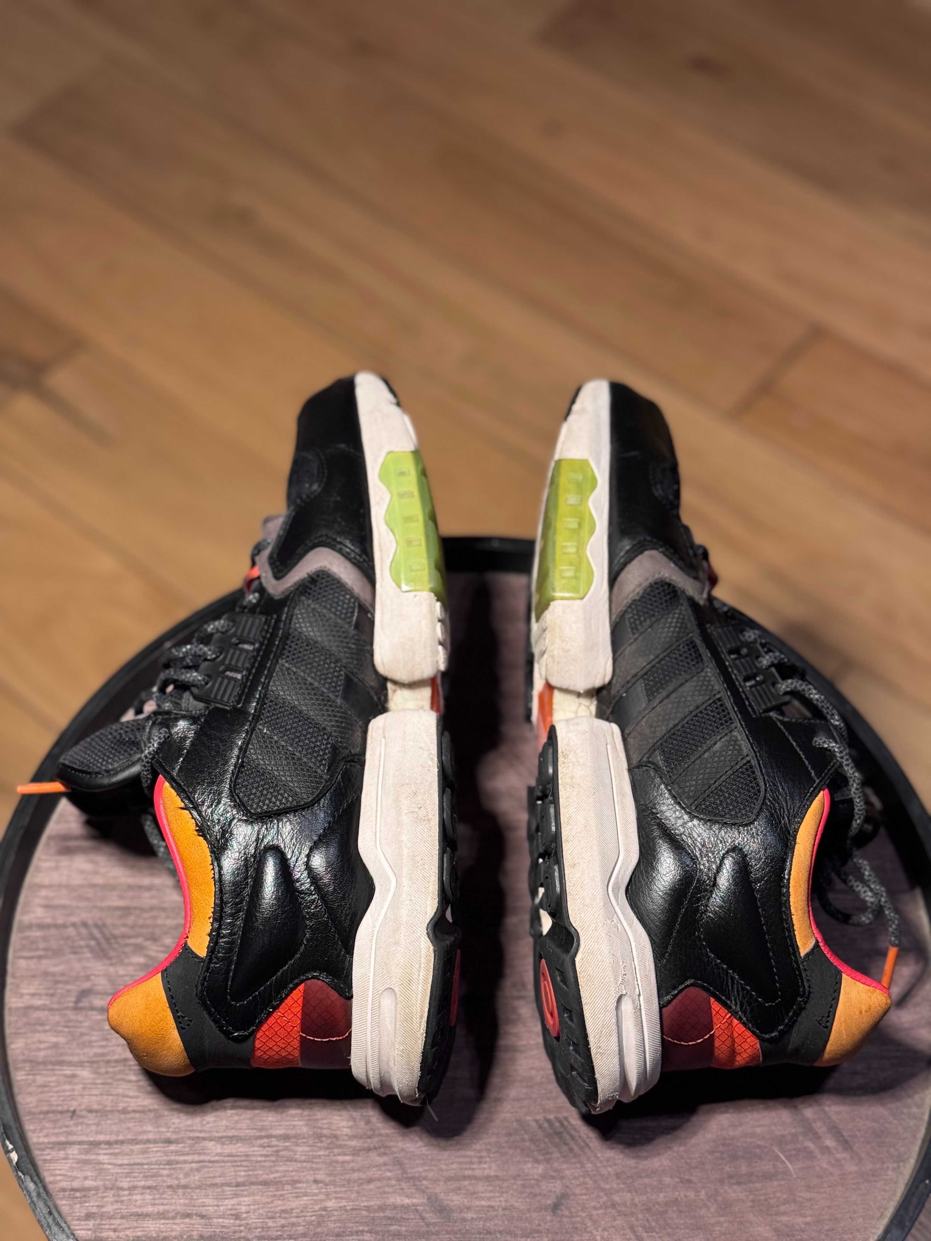 Adidas ZX Torsion - Core Black/ Orange/ Bright Green(EE5553)