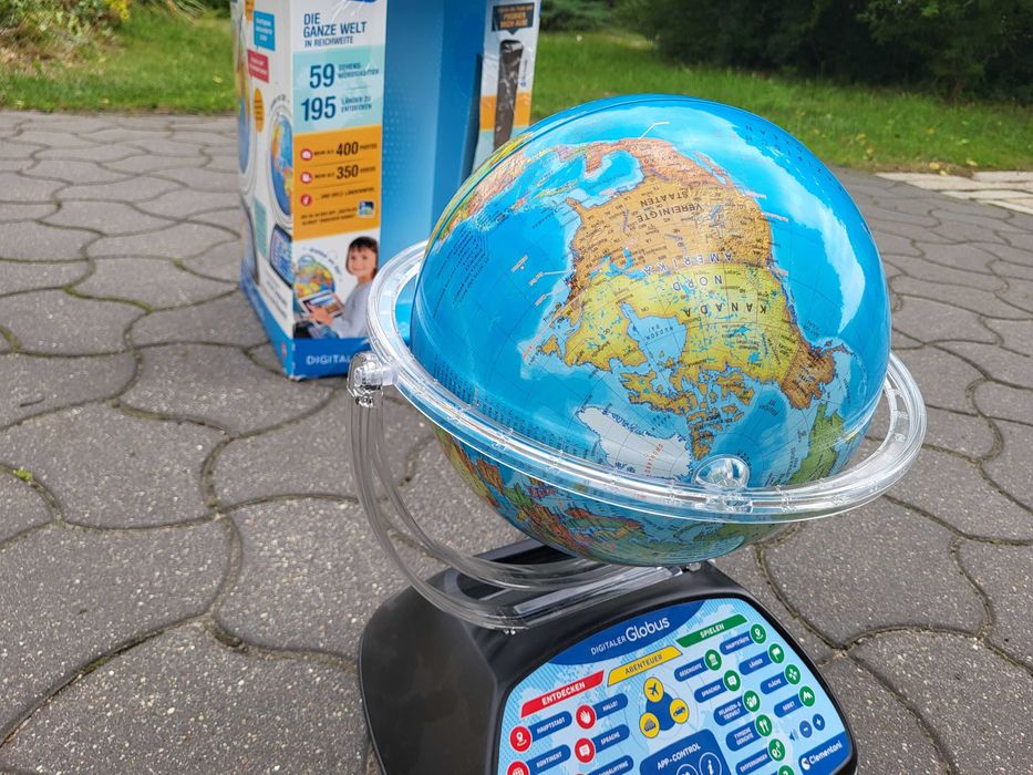 Interaktywny globus CLEMENTONI EduGlobus Digital Real Timi