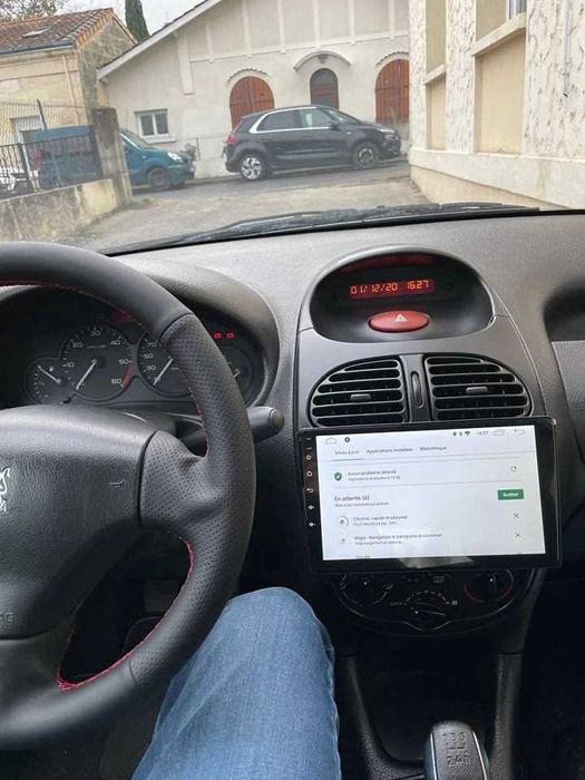 Rádio Android Peugeot 206 206cc 206sw (2001 a 2016)