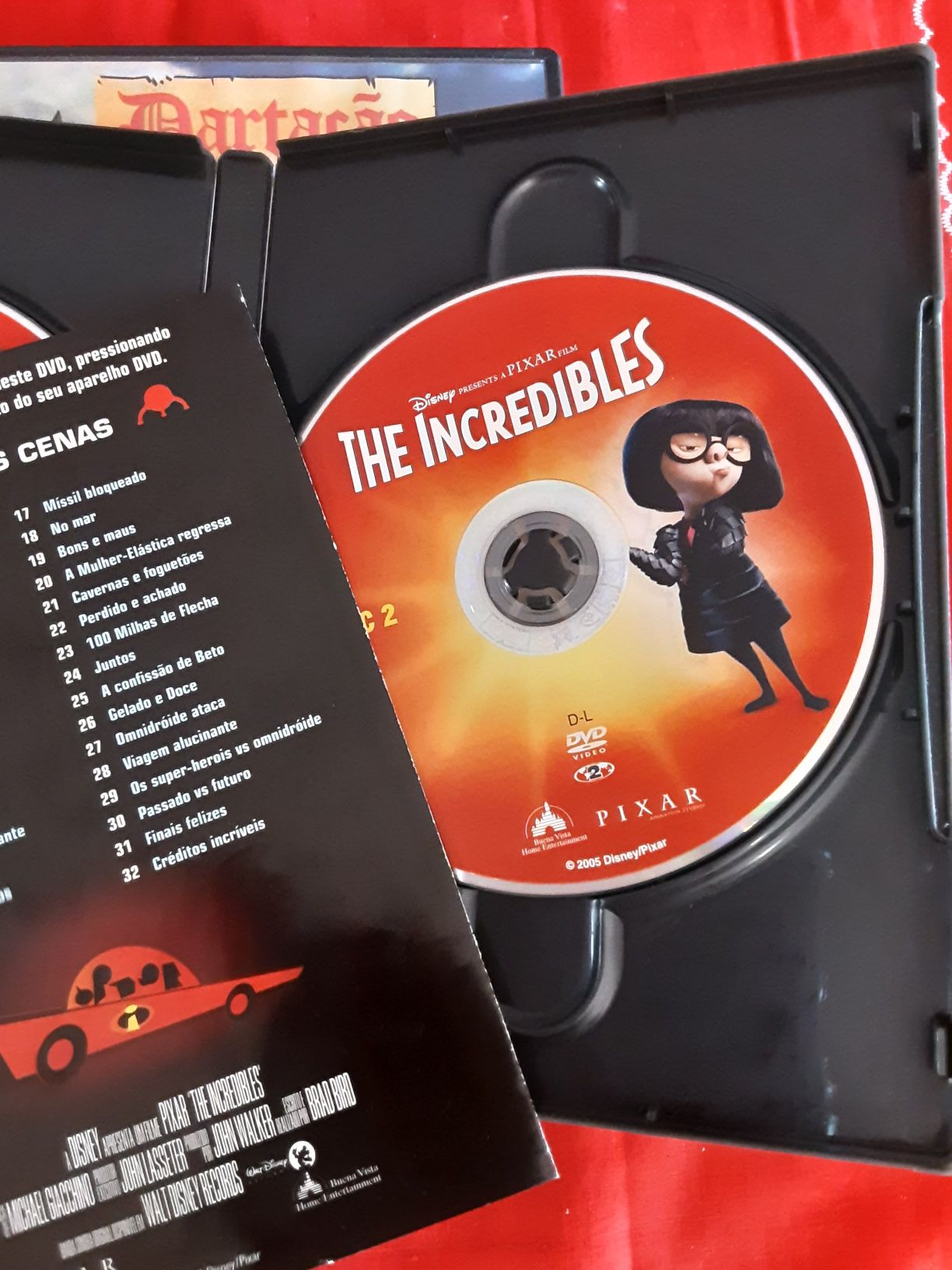 Dvd the incredibles
