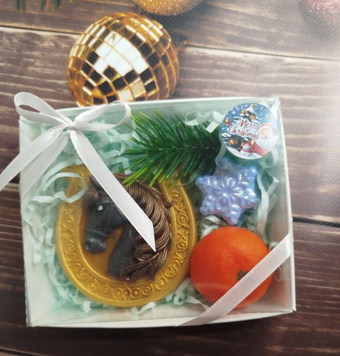 Новорічний набір з мила