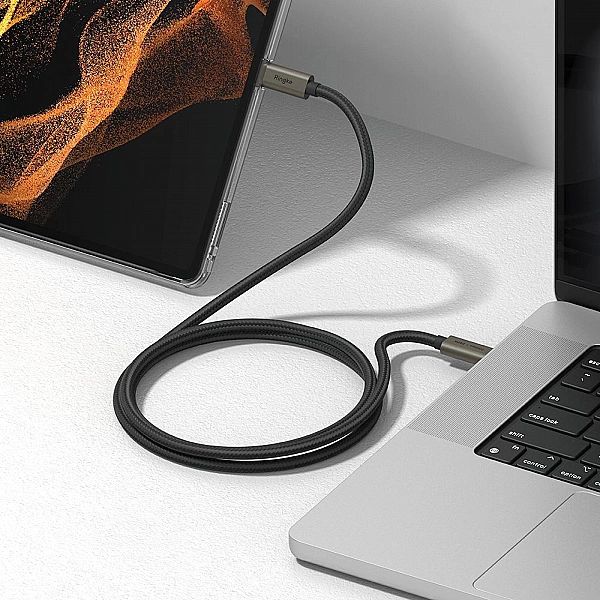 Ringke Usb 3.2 Gen 2X2 Type-C Cable Pd240W 100Cm Black