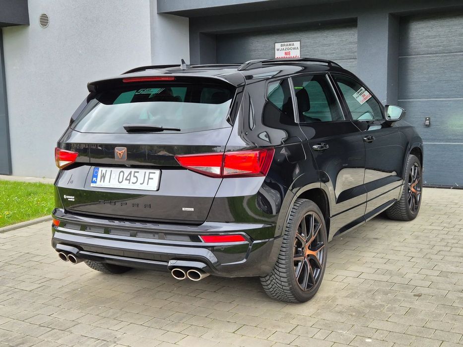 Cupra Ateca Cupra Ateca, 2.0 TSI 300 KM, salon PL, serwis ASO! Zadbana!
