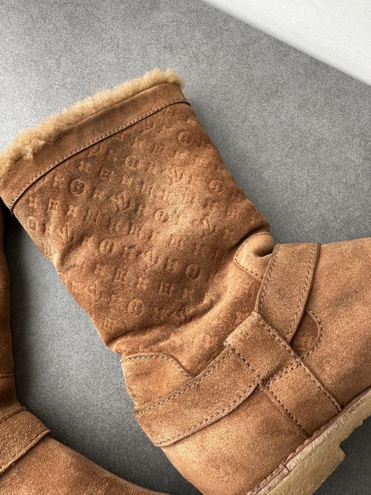 Сапоги Louis Vuitton, угги натуральные, louis Vuitton , бренд