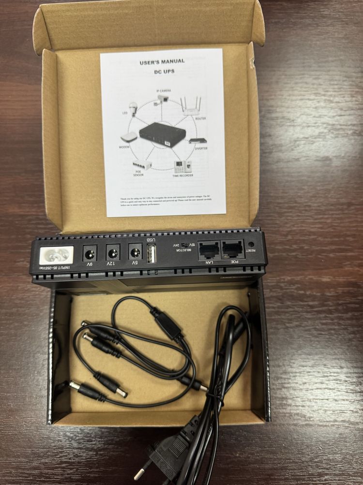 Mini UPS для WiFi роутера