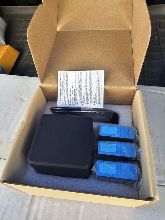 GoPro набір 3 акумулятора+зарядка