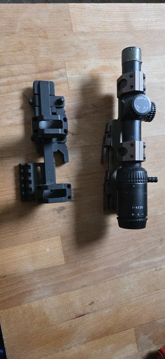 Lunetą victoptics 2 montaże 1-4x20